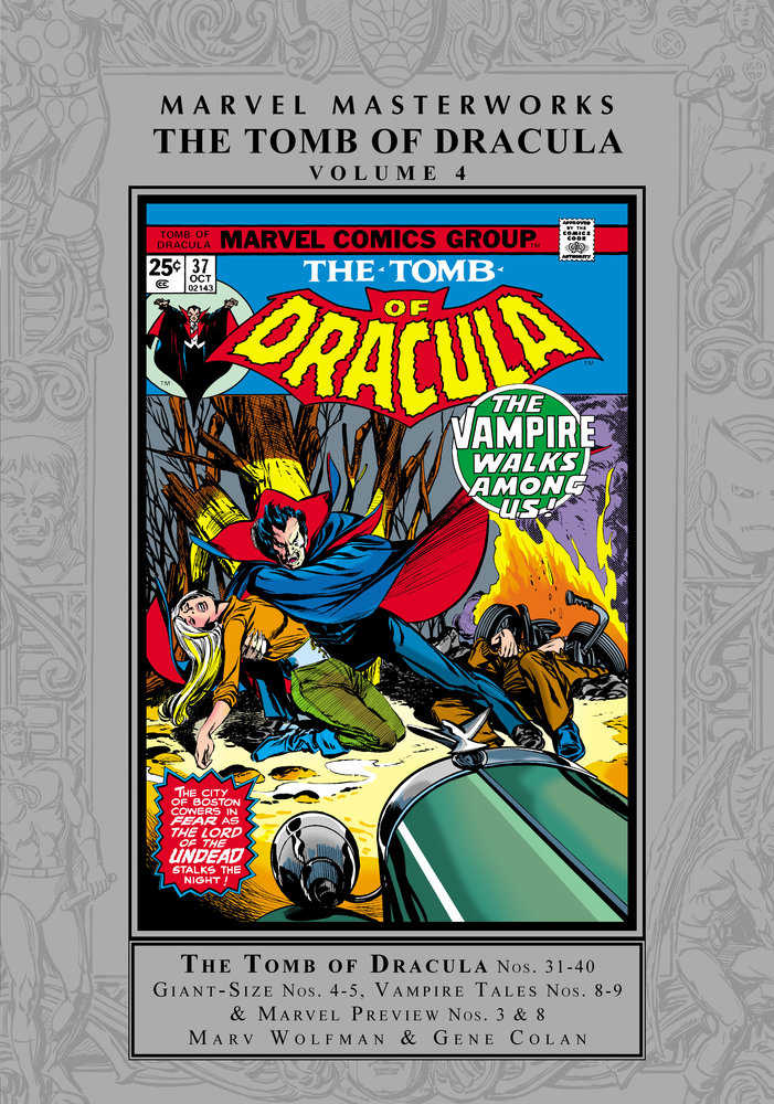 Marvel Masterworks Tomb Of Dracula Hardcover Volume 04