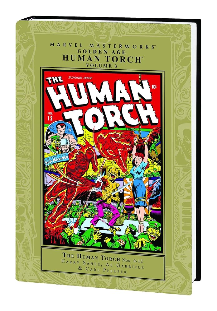 Golden Age Human Torch 3 (Marvel Masterworks) cover image