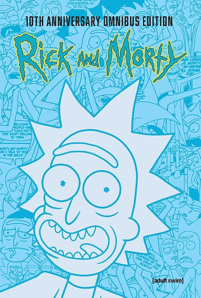 Rick and Morty 10th Anniversary Omnibus Vol. 1 cover image