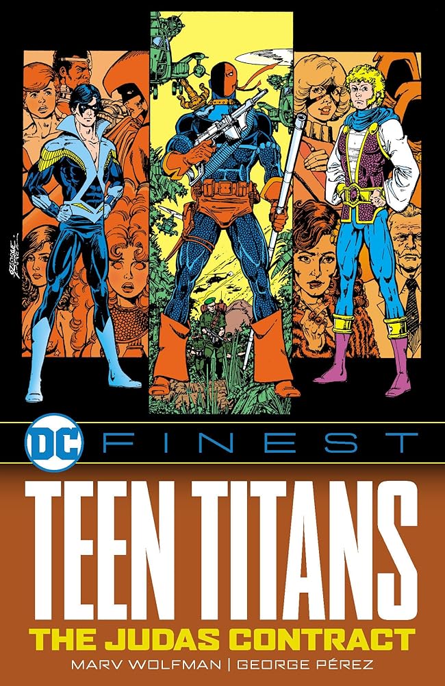 DC Finest: Teen Titans: The Judas Contract cover image