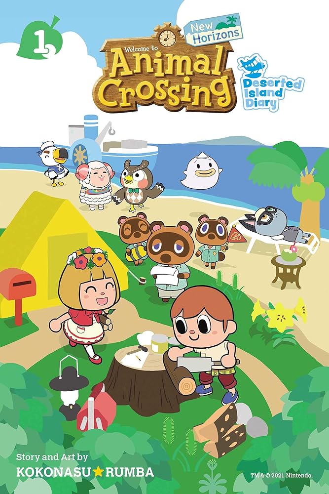 Animal Crossing: New Horizons, Vol. 1: Deserted Island Diary (1) cover image