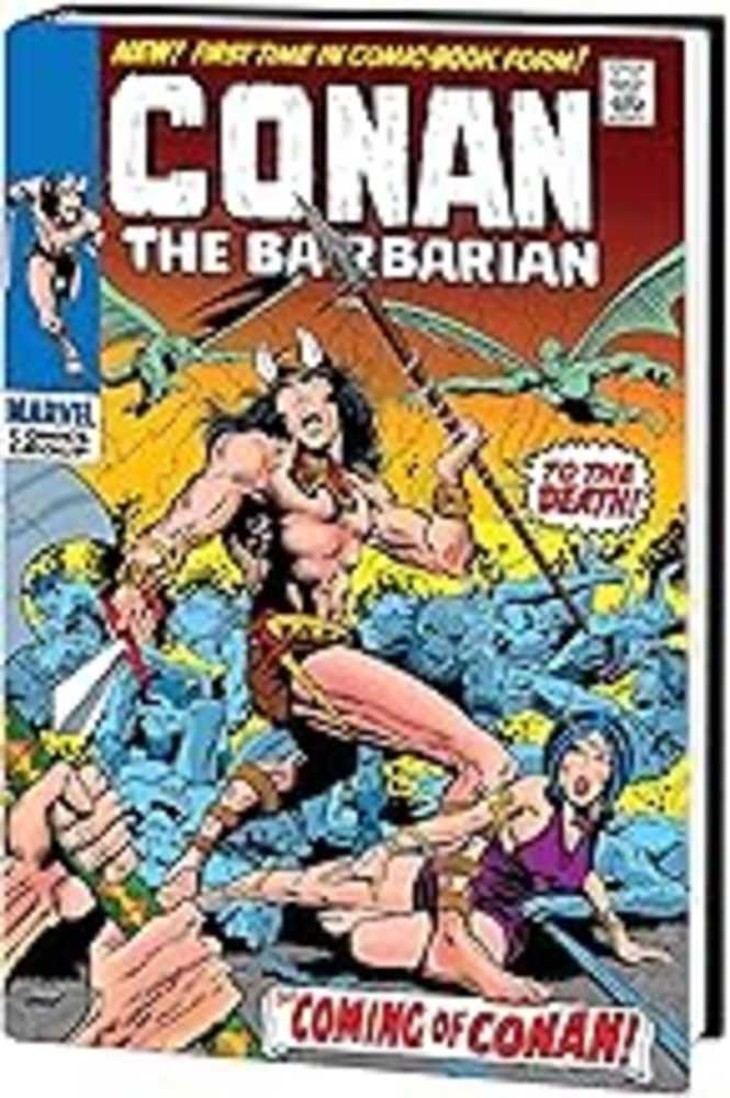 Conan The Barbarian Omnibus Hardcover Volume 01 Direct Market Variant