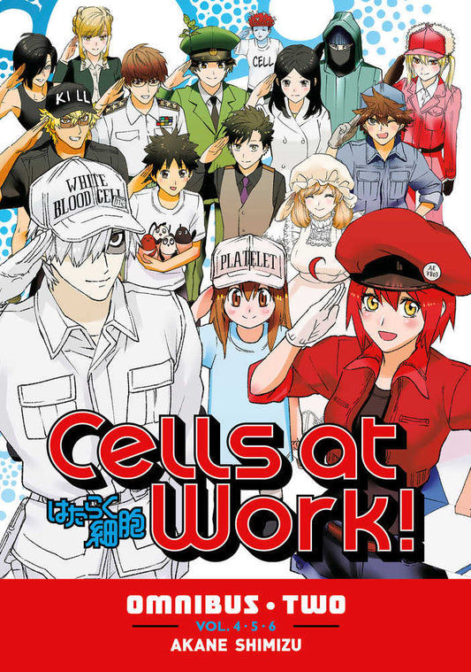 Cells At Work! Omnibus 2 (Vols. 4 6)
