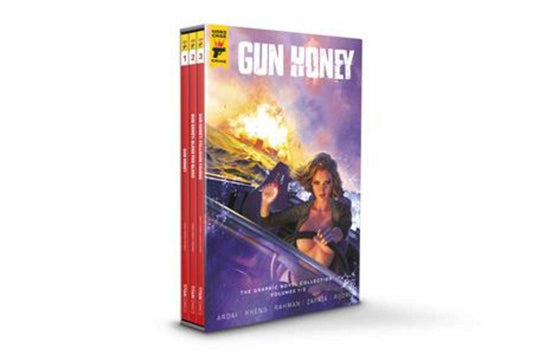 Gun Honey TPB Volume 01 03 Slipcase Set Direct Market Edition Alex Ronald Cover (Mature)