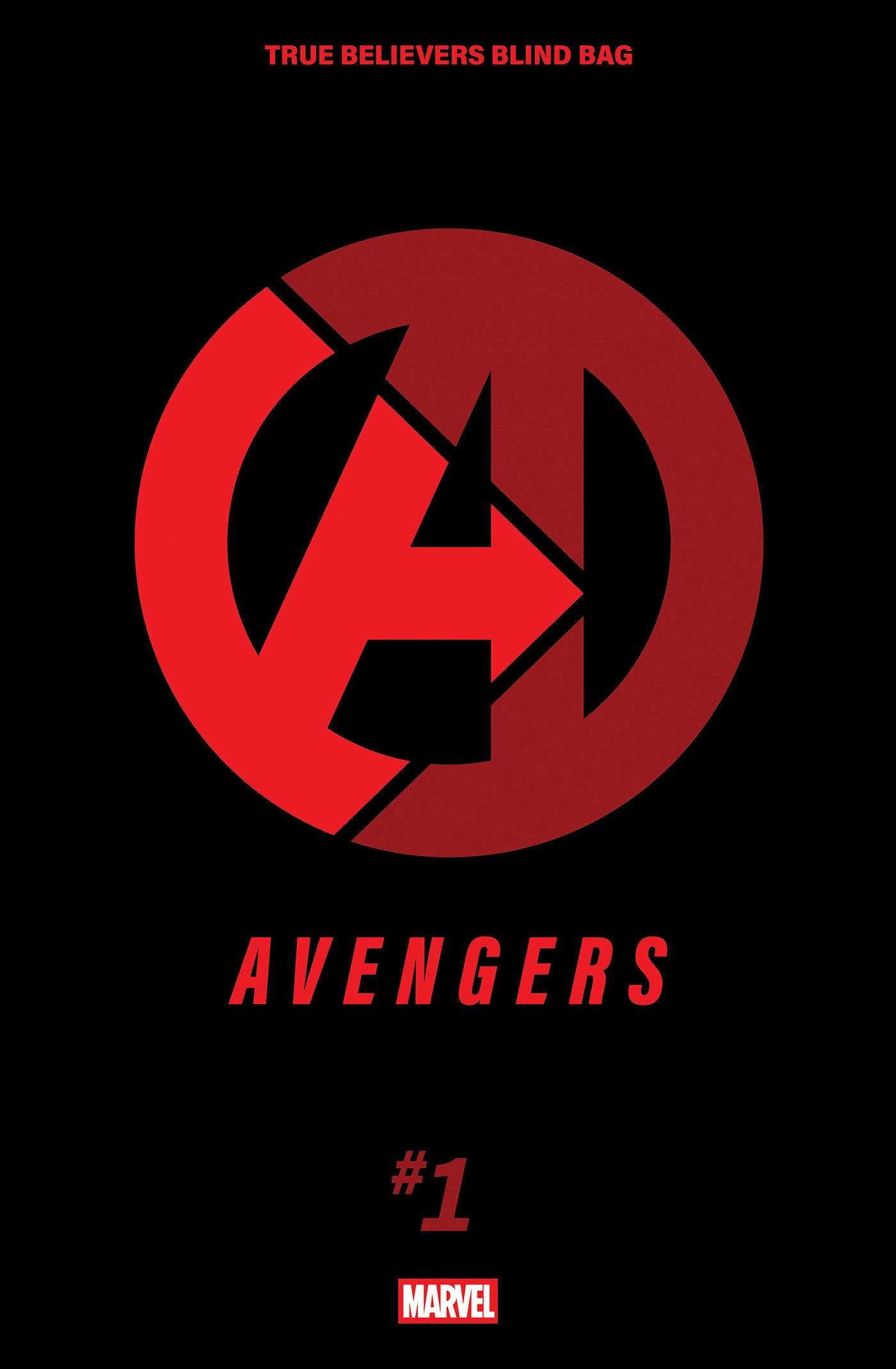 Avengers #1 True Believers Blind Bag 5 PACK