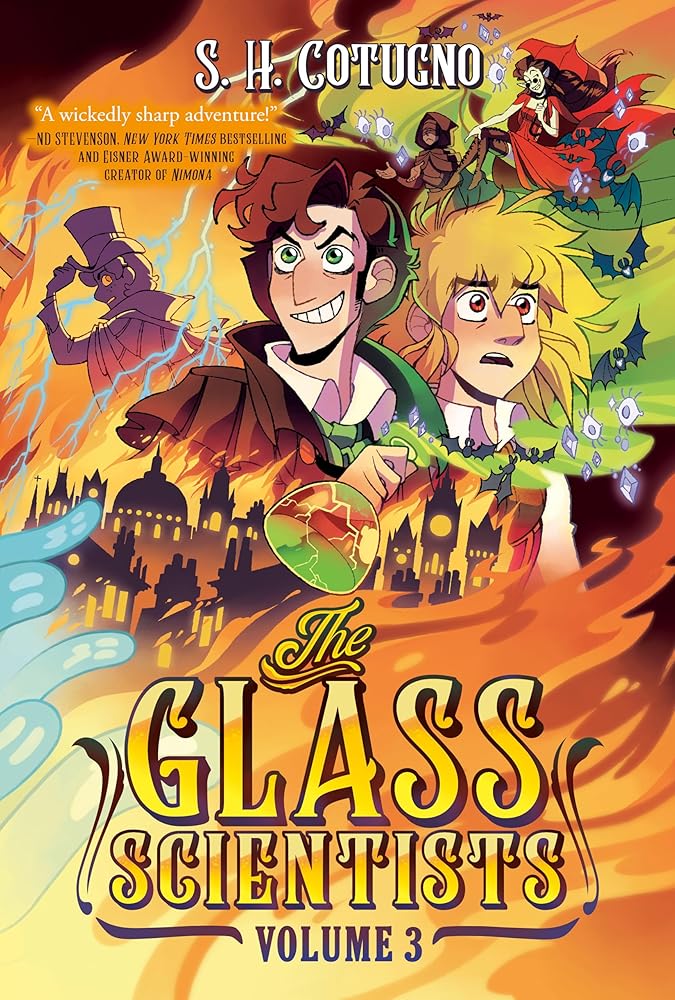 The Glass Scientists: Volume Three: A Graphic Novel cover image