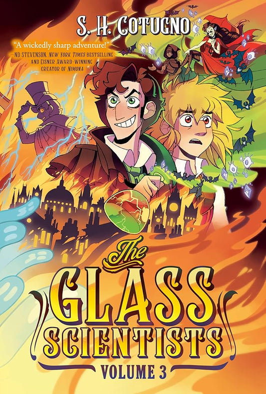 The Glass Scientists: Volume Three: A Graphic Novel cover image