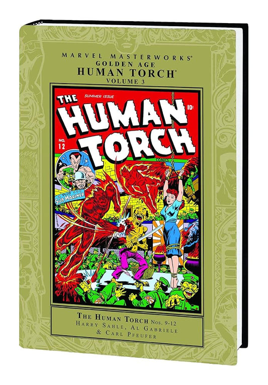 Golden Age Human Torch 3 (Marvel Masterworks) cover image