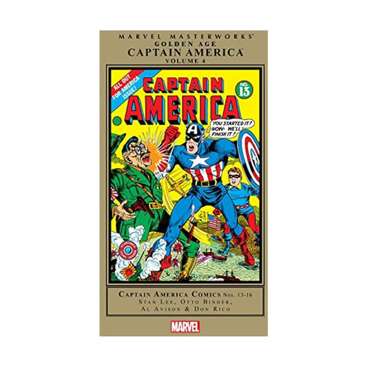Marvel Masterworks, Golden Age: Captain America, Vol. 4 cover image