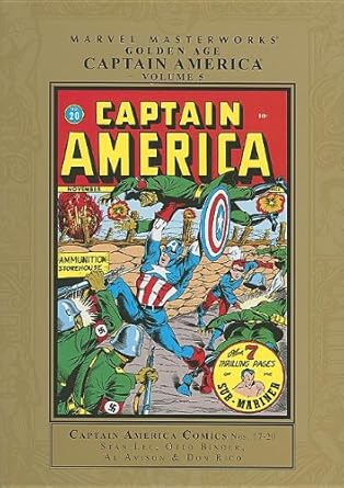 Marvel Masterworks: Golden Age Captain America 5 cover image