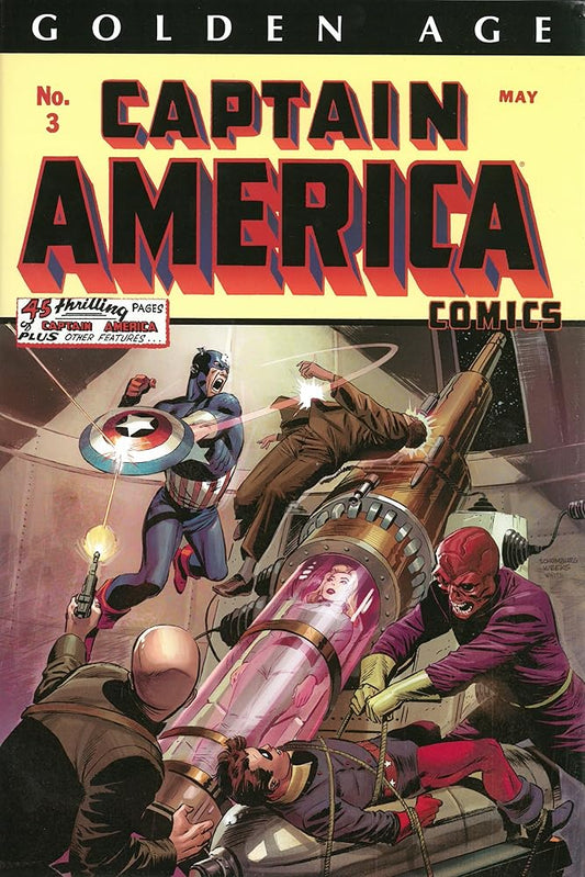 Golden Age Captain America Omnibus 1: Collecting Captain America Comics 1-12 cover image