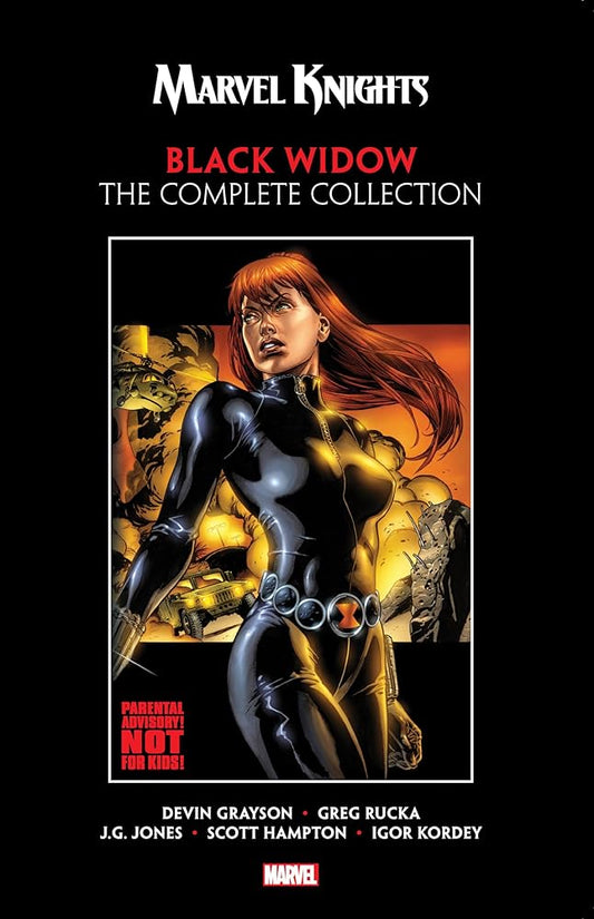 MARVEL KNIGHTS BLACK WIDOW BY GRAYSON & RUCKA: THE COMPLETE COLLECTION (Marvel Knights Black Widow the Complete Collection) cover image