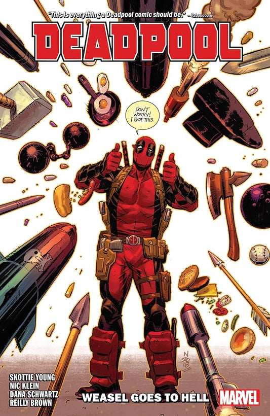 DEADPOOL BY SKOTTIE YOUNG VOL. 3: WEASEL GOES TO HELL cover image