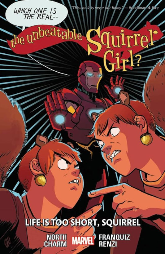 THE UNBEATABLE SQUIRREL GIRL VOL. 10: LIFE IS TOO SHORT, SQUIRREL cover image
