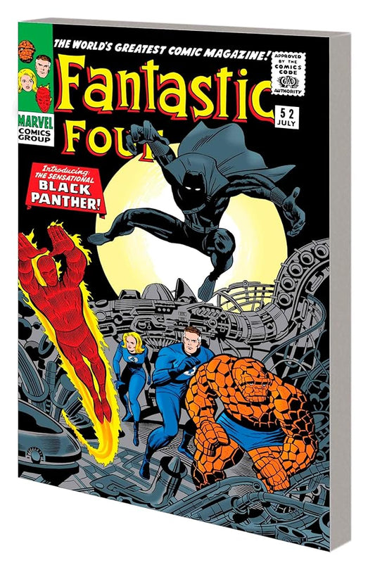MIGHTY MARVEL MASTERWORKS THE BLACK PANTHER VOL. 1 THE CLAWS OF THE PANTHER [D M ONLY] cover image