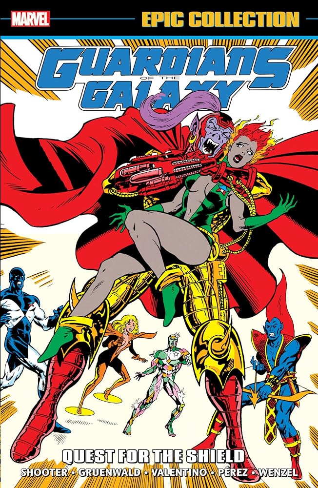 GUARDIANS OF THE GALAXY EPIC COLLECTION: QUEST FOR THE SHIELD cover image