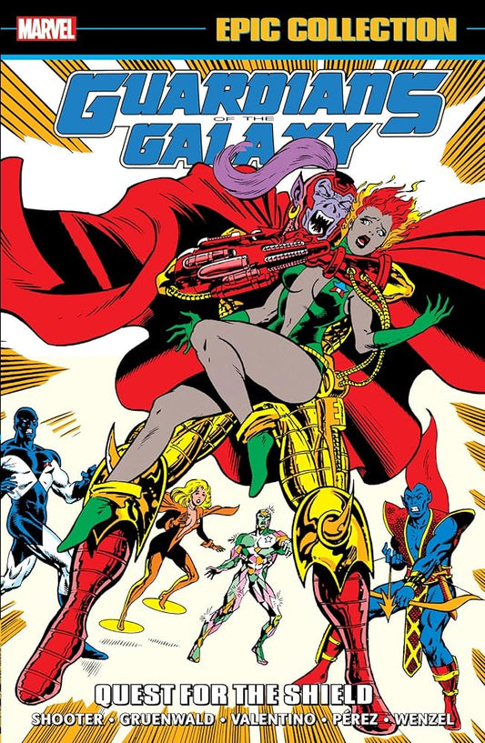 GUARDIANS OF THE GALAXY EPIC COLLECTION: QUEST FOR THE SHIELD cover image