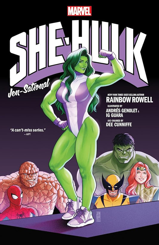 SHE-HULK BY RAINBOW ROWELL VOL. 4: JEN-SATIONAL (SENSATIONAL SHE-HULK) cover image
