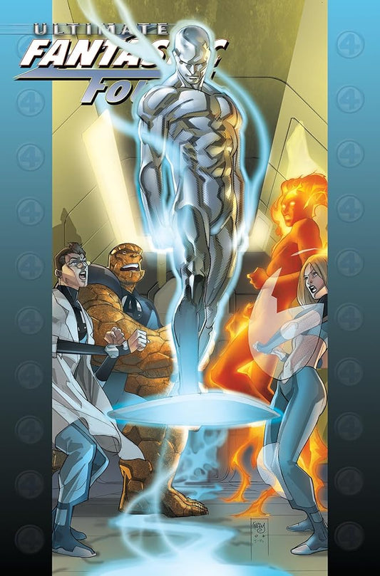 Ultimate Fantastic Four Omnibus Vol. 2 Pasqual Ferry Silve Surfer Cover (Ultimate Fantastic Four Omnibus, 2) cover image