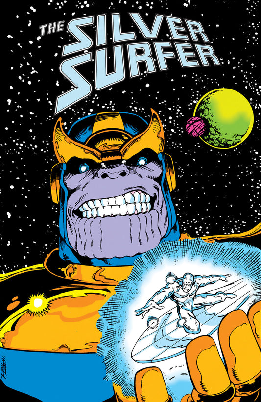 Silver Surfer: The Infinity Gauntlet Omnibus Ron Lim Marvel Age Cover [Direct Market Only]