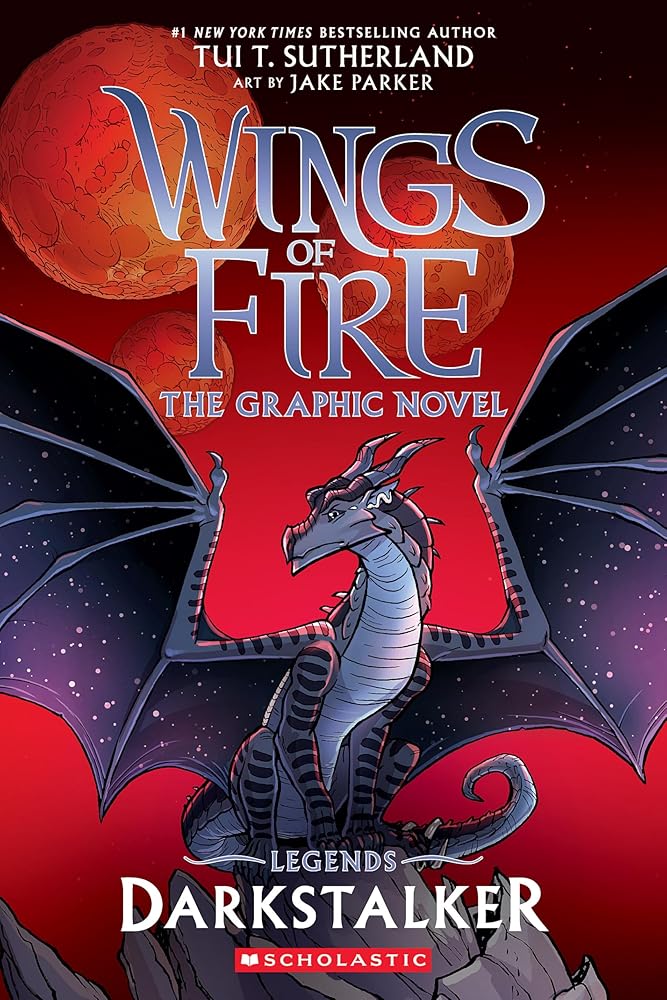 Darkstalker: A Graphic Novel (Wings of Fire: Legends Graphic Novel) (Wings of Fire Graphix) cover image
