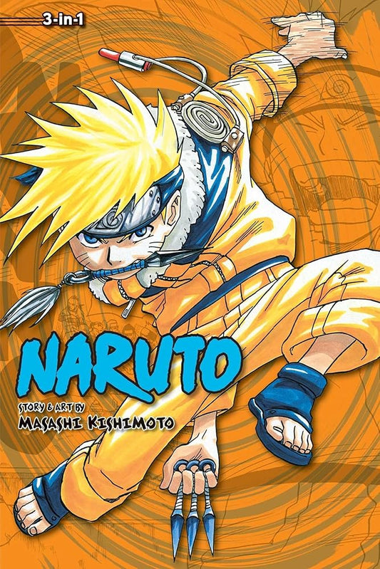 Naruto (3-in-1 Edition), Vol. 2: Includes vols. 4, 5 & 6 (2) cover image
