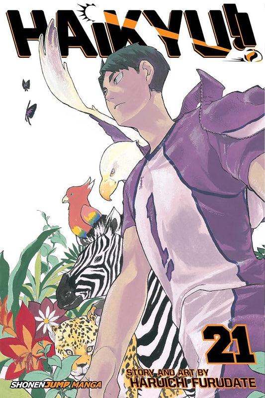 Haikyu!!, Vol. 21 cover image