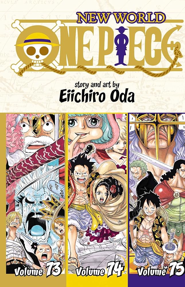 One Piece (Omnibus Edition), Vol. 25: Includes vols. 73, 74 & 75: Volume 25 cover image