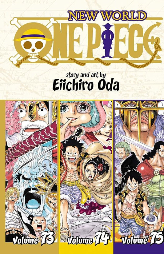One Piece (Omnibus Edition), Vol. 25: Includes vols. 73, 74 & 75: Volume 25 cover image