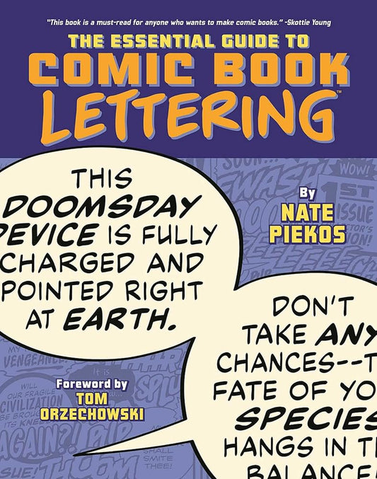 The Essential Guide to Comic Book Lettering cover image