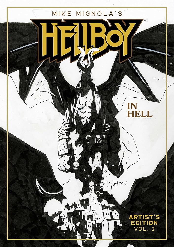 Mike Mignola's Hellboy In Hell Book 2 Artist's Edition cover image