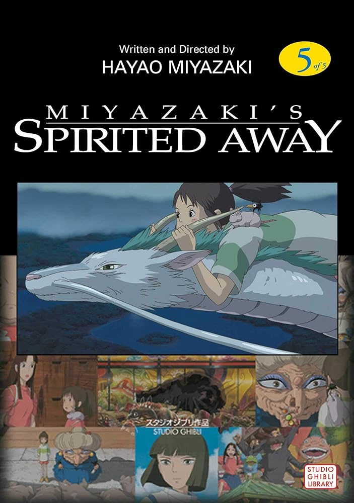 Spirited Away, Vol. 5 (Spirited Away Film Comics) cover image