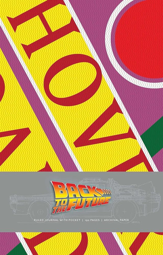 Back to the Future Hardcover Ruled Journal (80's Classics) cover image