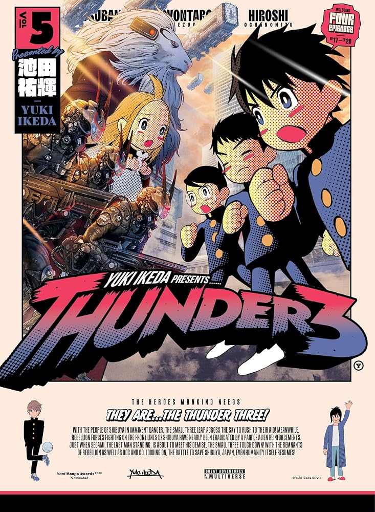 Thunder 3 volume 5 cover image