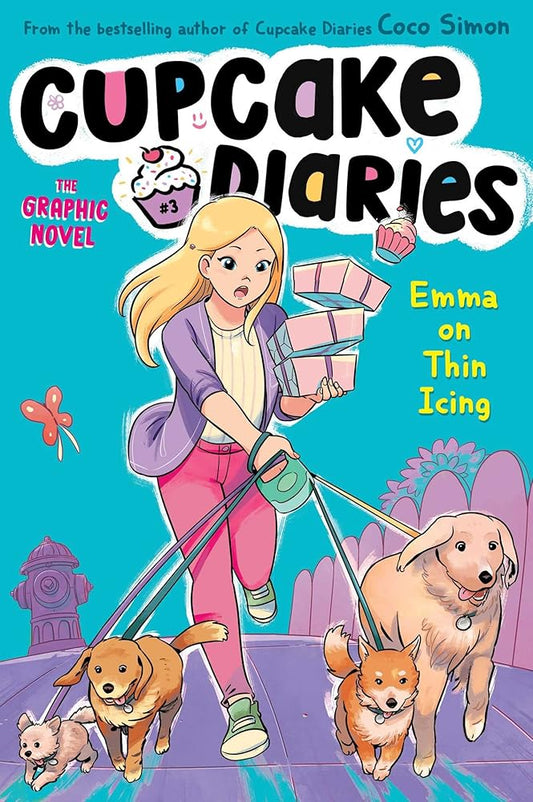 Emma on Thin Icing The Graphic Novel (3) (Cupcake Diaries: The Graphic Novel) cover image