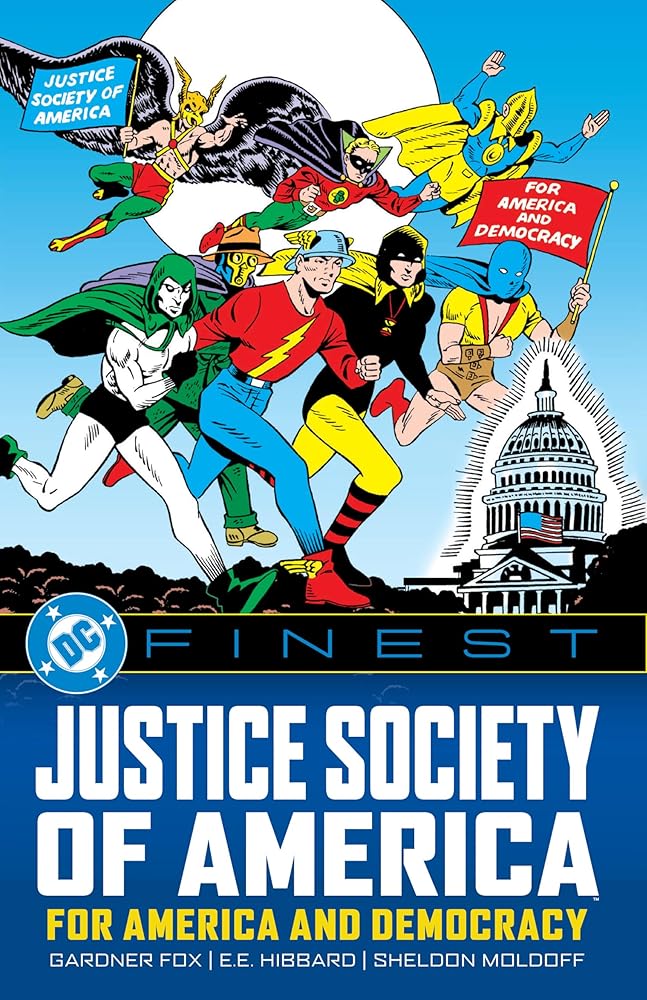DC Finest: Justice Society of America: For America and Democracy cover image