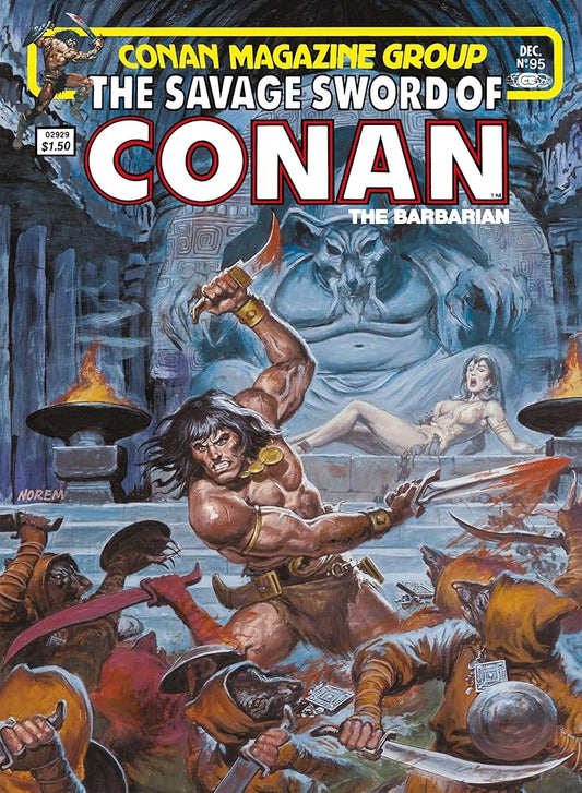 The Savage Sword Of Conan: The Original Comics Omnibus Vol.7 (SAVAGE SWORD OF CONAN OMNIBUS) cover image