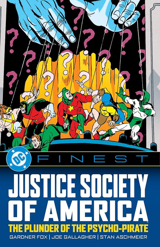 DC Finest: Justice Society of America: The Plunder of the Psycho-Pirate cover image