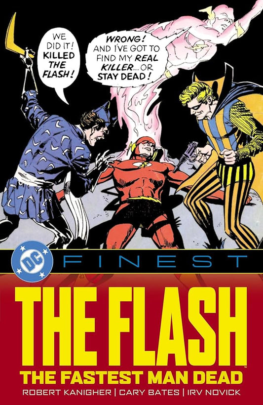 DC Finest: The Flash: The Fastest Man Dead cover image