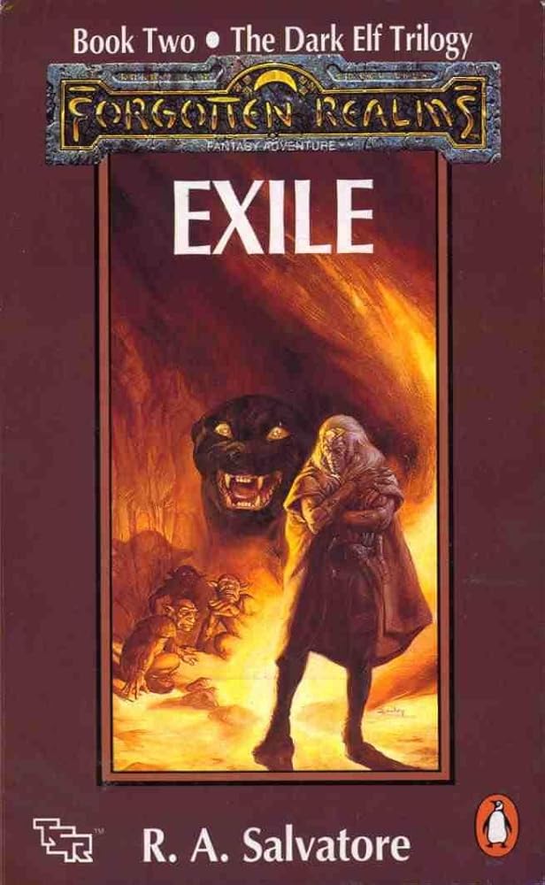 Forgotten Realms: The Dark Elf Trilogy Book II Exile (The Legend of Drizzt) cover image