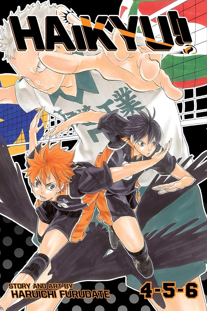 Haikyu!! (3-in-1 Edition), Vol. 2: Includes vols. 4, 5 & 6 (2) cover image
