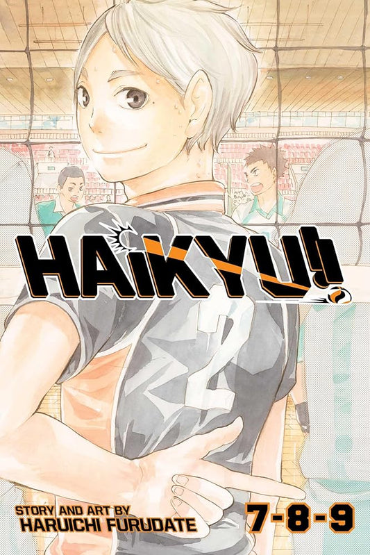 Haikyu!! (3-in-1 Edition), Vol. 3: Includes vols. 7, 8 & 9 (Volume 3) cover image