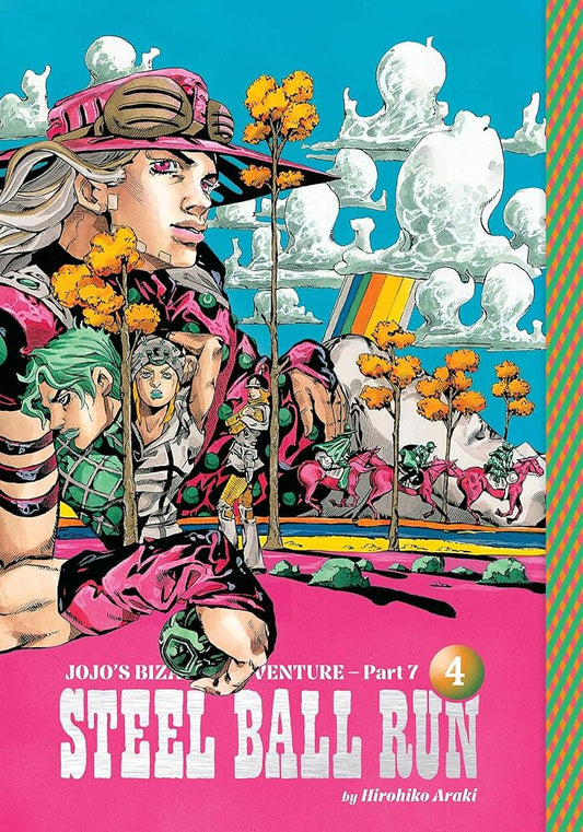 JoJo's Bizarre Adventure: Part 7--Steel Ball Run, Vol. 4 cover image