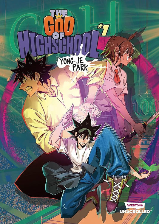 The God of High School Volume One: A WEBTOON Unscrolled Graphic Novel cover image