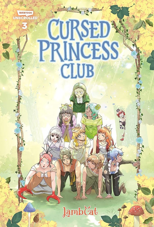 Cursed Princess Club Volume Three: A WEBTOON Unscrolled Graphic Novel cover image