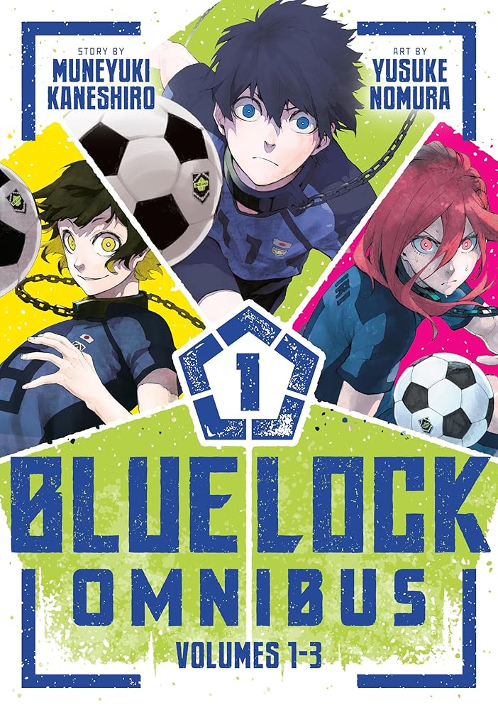 Blue Lock Omnibus 1 (Vol. 1-3) cover image