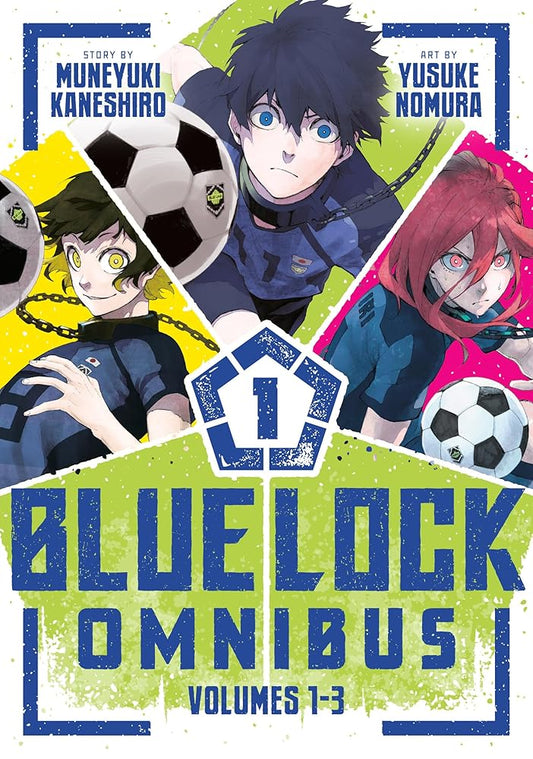 Blue Lock Omnibus 1 (Vol. 1-3) cover image