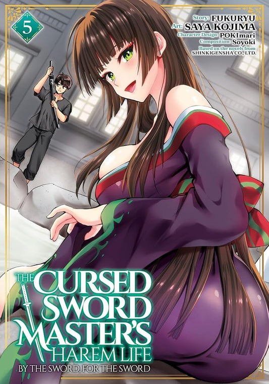 The Cursed Sword Master's Harem Life: By the Sword, For the Sword Vol. 5 cover image