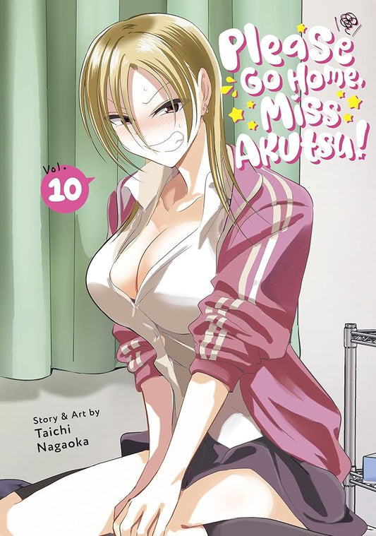 Please Go Home, Miss Akutsu! Vol. 10 cover image