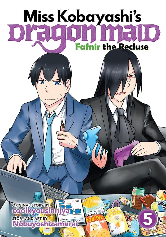 Miss Kobayashi's Dragon Maid: Fafnir the Recluse Vol. 5 cover image